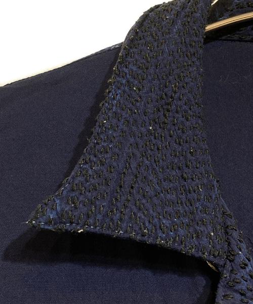 KAPITAL（キャピタル）KAPITAL (キャピタル) 刺し子アロハシャツ ネイビー サイズ:4の古着・服飾アイテム