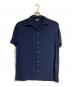 KAPITAL（キャピタル）の古着「刺し子アロハシャツ」｜ネイビー