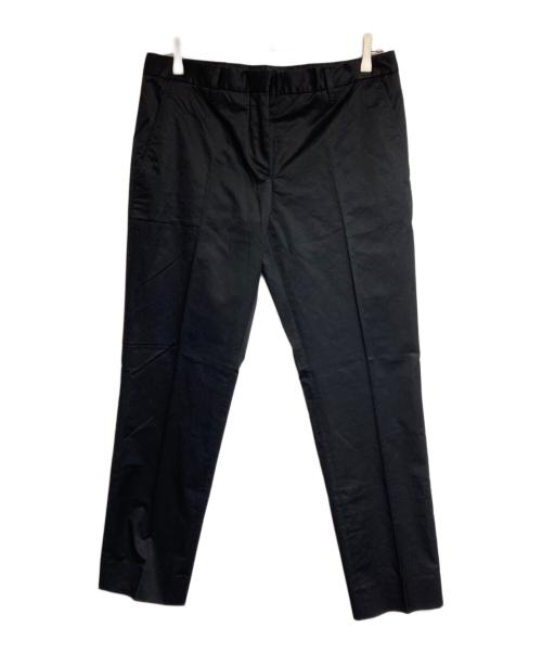 MIU MIU（ミュウミュウ）MIU MIU (ミュウミュウ) テーパードパンツ ブラック サイズ:42の古着・服飾アイテム