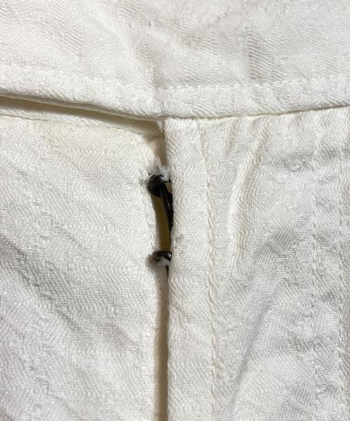 MARTIN MARGIELA（マルタン・マルジェラ）MARTIN MARGIELA (マルタン・マルジェラ) ストレートパンツ ホワイト サイズ:44の古着・服飾アイテム