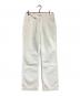 MARTIN MARGIELA（マルタン・マルジェラ）の古着「ストレートパンツ」｜ホワイト