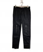 ALEXANDER McQUEENアレキサンダーマックイーン）の古着「センタージップパンツ」｜ブラック