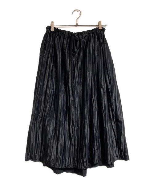 JIL SANDER（ジルサンダー）JIL SANDER (ジルサンダー) オーバーサイズラップスカート ブラック サイズ:32の古着・服飾アイテム