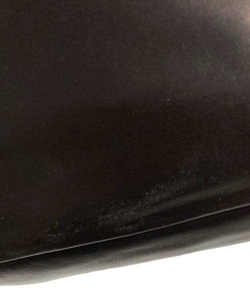 HELMUT LANG（ヘルムートラング）HELMUT LANG (ヘルムートラング) レザートートバッグ ブラックの古着・服飾アイテム