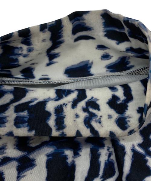 JOHN LAWRENCE SULLIVAN（ジョン ローレンス サリバン）JOHN LAWRENCE SULLIVAN (ジョン ローレンス サリバン) Leopard print cut-off dress ブルー サイズ:Sの古着・服飾アイテム