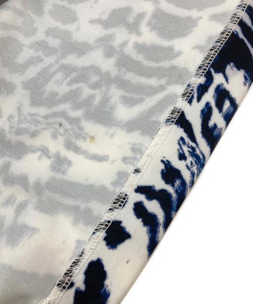 JOHN LAWRENCE SULLIVAN（ジョン ローレンス サリバン）JOHN LAWRENCE SULLIVAN (ジョン ローレンス サリバン) Leopard print cut-off dress ブルー サイズ:Sの古着・服飾アイテム