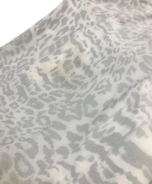 JOHN LAWRENCE SULLIVAN（ジョン ローレンス サリバン）JOHN LAWRENCE SULLIVAN (ジョン ローレンス サリバン) Leopard print cut-off dress ブルー サイズ:Sの古着・服飾アイテム