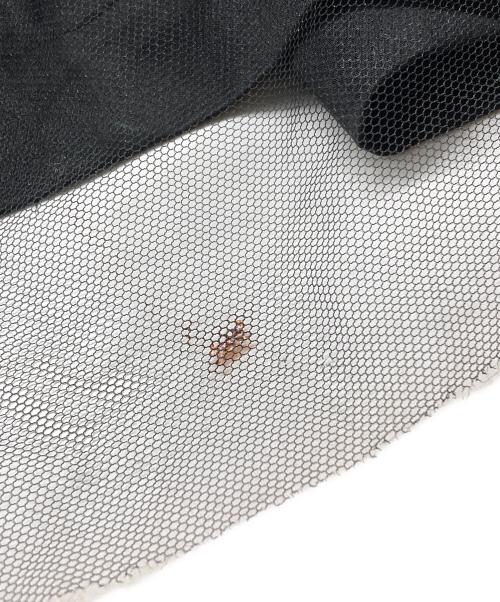 noir kei ninomiya（ノワール ケイ ニノミヤ）noir kei ninomiya (ノワール ケイ ニノミヤ) チュールボリュームスカート ブラック サイズ:Mの古着・服飾アイテム