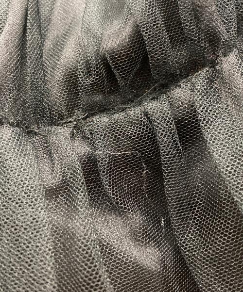 noir kei ninomiya（ノワール ケイ ニノミヤ）noir kei ninomiya (ノワール ケイ ニノミヤ) チュールボリュームスカート ブラック サイズ:Mの古着・服飾アイテム