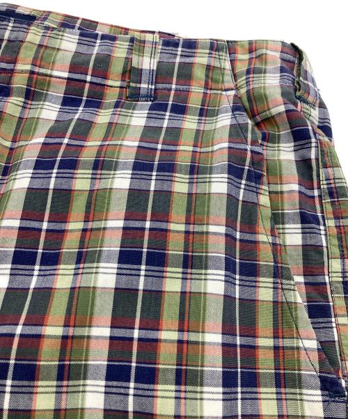 stussy（ステューシー）stussy (ステューシー) ハーフパンツ ブルー×レッド サイズ:	SIZE 32の古着・服飾アイテム