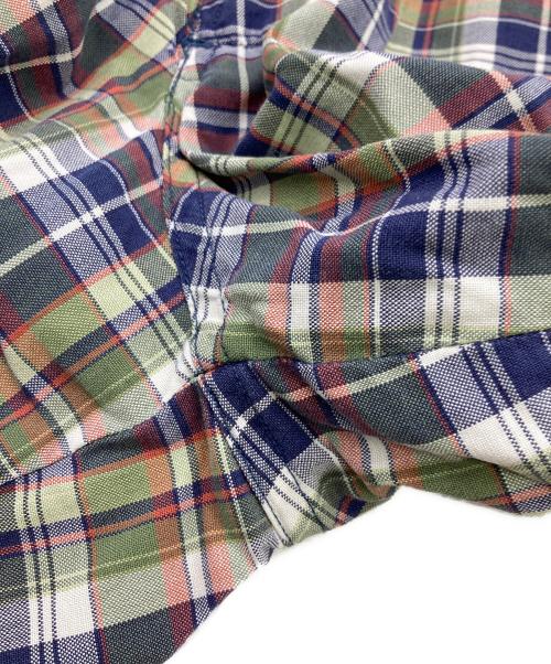 stussy（ステューシー）stussy (ステューシー) ハーフパンツ ブルー×レッド サイズ:	SIZE 32の古着・服飾アイテム