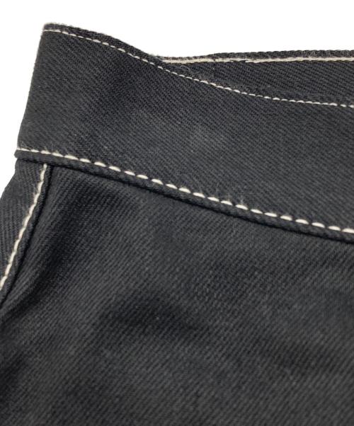 sulvam（サルバム）sulvam (サルバム) ブーツカットデニムパンツ ブラック サイズ:Mの古着・服飾アイテム