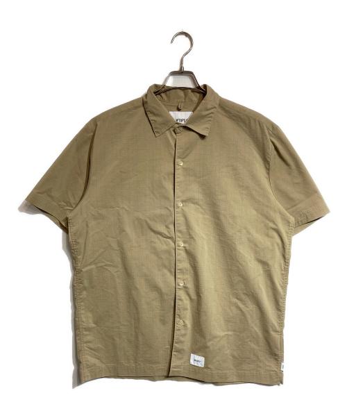 WTAPS（ダブルタップス）WTAPS (ダブルタップス) SS/COPO.RIPSTOP.COOLMAX ブラウン サイズ:3の古着・服飾アイテム