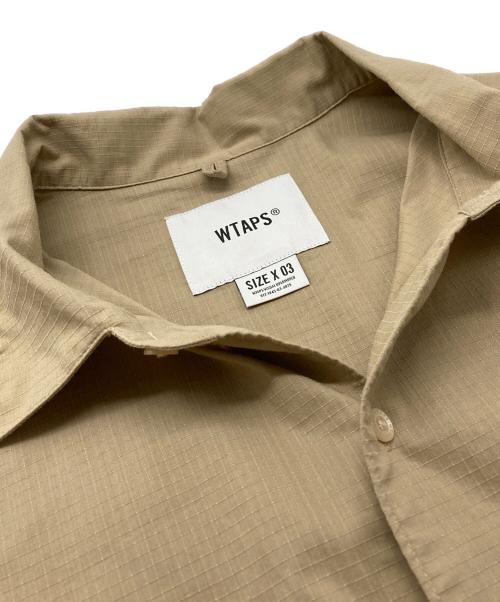WTAPS（ダブルタップス）WTAPS (ダブルタップス) SS/COPO.RIPSTOP.COOLMAX ブラウン サイズ:3の古着・服飾アイテム