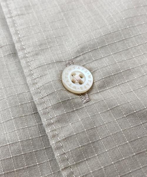 WTAPS（ダブルタップス）WTAPS (ダブルタップス) SS/COPO.RIPSTOP.COOLMAX ブラウン サイズ:3の古着・服飾アイテム