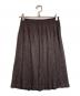 PLEATS PLEASE（プリーツプリーズ）の古着「プリーツスカート」｜ブラウン