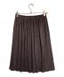 PLEATS PLEASE (プリーツプリーズ) プリーツスカート ブラウン サイズ:3：18000円