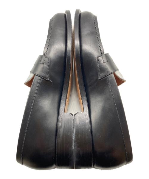 Jalan Sriwijaya（ジャランスリウァヤ）Jalan Sriwijaya (ジャランスリウァヤ) ローファー ホワイト×ブラック サイズ:４・１/２の古着・服飾アイテム