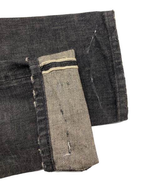 RRL（ダブルアールエル）RRL (ダブルアールエル) スリムナローセルビッジデニムパンツ ブラック サイズ:31の古着・服飾アイテム