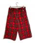 stuka（ストゥーカ）の古着「コーデュロイチェックパンツ」｜レッド