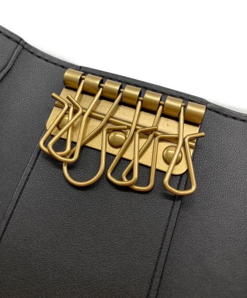 COACH（コーチ）COACH (コーチ) エッセンシャル6リングキーケース ブラックの古着・服飾アイテム