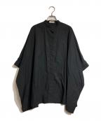 journal standard L'essageジャーナルスタンダード レサージュ）の古着「1/60ブロードドルマンシャツ」｜ブラック