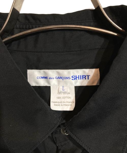 COMME des GARCONS SHIRT（コムデギャルソンシャツ）COMME des GARCONS SHIRT (コムデギャルソンシャツ) FOREVER WIDE CLASSIC ブラック サイズ:Lの古着・服飾アイテム