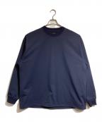 DAIWA PIER39ダイワ ピア39）の古着「TECH CREW NECK TEE L/S」｜ネイビー