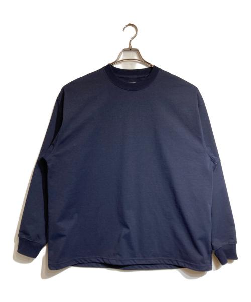 DAIWA PIER39（ダイワ ピア39）DAIWA PIER39 (ダイワ ピア39) TECH CREW NECK TEE L/S ネイビー サイズ:XLの古着・服飾アイテム