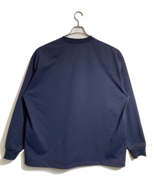 DAIWA PIER39（ダイワ ピア39）DAIWA PIER39 (ダイワ ピア39) TECH CREW NECK TEE L/S ネイビー サイズ:XLの古着・服飾アイテム