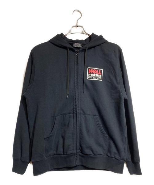 Hysteric Glamour（ヒステリックグラマー）Hysteric Glamour (ヒステリックグラマー) HELL GIRLパーカー ブラック サイズ:XLの古着・服飾アイテム