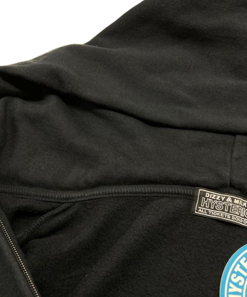 Hysteric Glamour（ヒステリックグラマー）Hysteric Glamour (ヒステリックグラマー) HELL GIRLパーカー ブラック サイズ:XLの古着・服飾アイテム