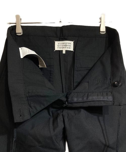 Maison Margiela（メゾンマルジェラ）Maison Margiela (メゾンマルジェラ) DRAWSTRING TROUSER ブラック サイズ:44の古着・服飾アイテム