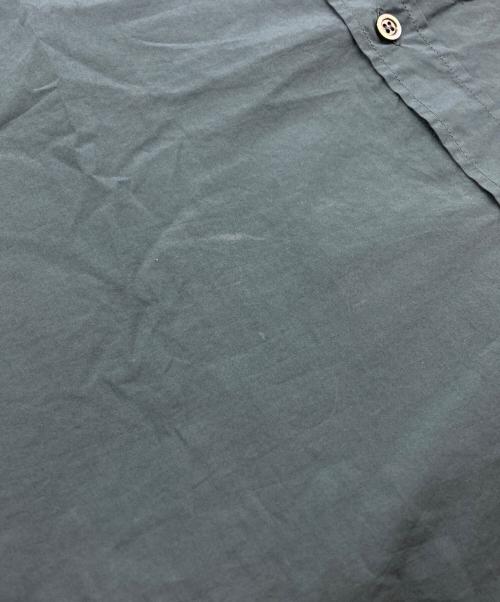 Maison Margiela（メゾンマルジェラ）Maison Margiela (メゾンマルジェラ) カットオフノースリーブシャツ ブルー サイズ:39の古着・服飾アイテム