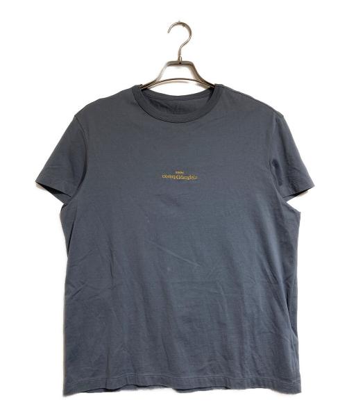 Maison Margiela（メゾンマルジェラ）Maison Margiela (メゾンマルジェラ) リバースロゴTシャツ グレー サイズ:46の古着・服飾アイテム