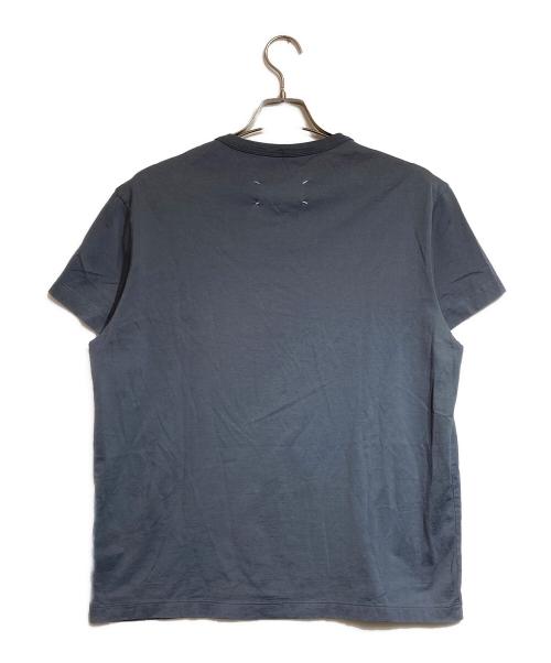 Maison Margiela（メゾンマルジェラ）Maison Margiela (メゾンマルジェラ) リバースロゴTシャツ グレー サイズ:46の古着・服飾アイテム