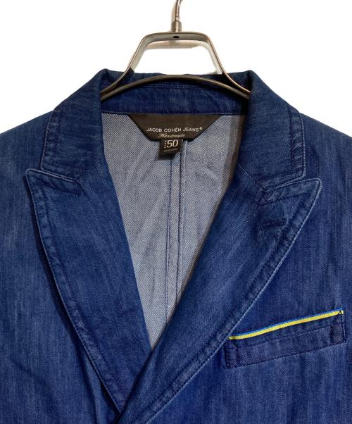 JACOB COHEN（ヤコブコーエン）JACOB COHEN (ヤコブコーエン) デニムテーラードジャケット インディゴ サイズ:50の古着・服飾アイテム