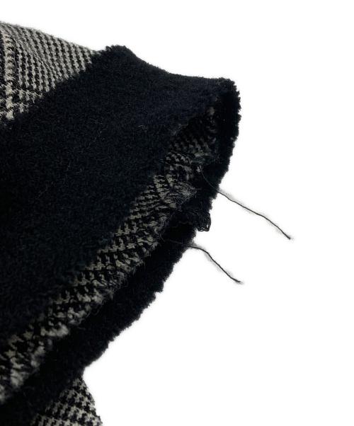tricot COMME des GARCONS（トリココムデギャルソン）tricot COMME des GARCONS (トリココムデギャルソン) グレンチェックヘムフレアスカート グレー サイズ:Mの古着・服飾アイテム