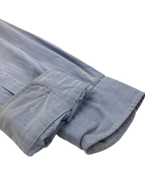 bodysong.（ボディソング）bodysong. (ボディソング) プリントHBTシャツ ブルー サイズ:記載なしの古着・服飾アイテム