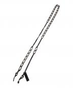 JOHN LAWRENCE SULLIVANジョン ローレンス サリバン）の古着「グラスコードネックレス」｜ブラック