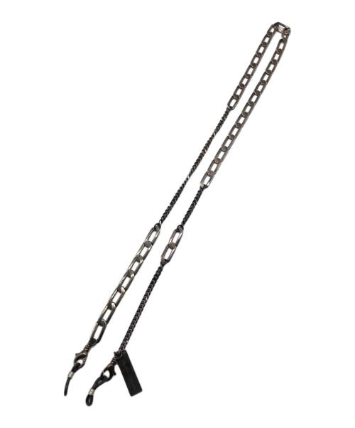 JOHN LAWRENCE SULLIVAN（ジョン ローレンス サリバン）JOHN LAWRENCE SULLIVAN (ジョン ローレンス サリバン) グラスコードネックレス ブラックの古着・服飾アイテム