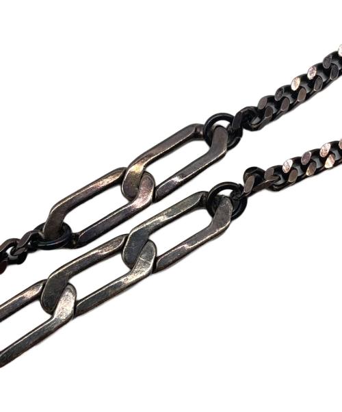 JOHN LAWRENCE SULLIVAN（ジョン ローレンス サリバン）JOHN LAWRENCE SULLIVAN (ジョン ローレンス サリバン) グラスコードネックレス ブラックの古着・服飾アイテム