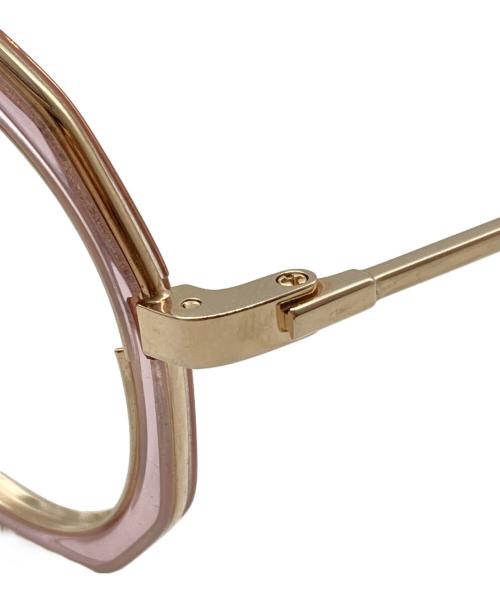 YUICHI TOYAMA（ユウイチトヤマ）YUICHI TOYAMA (ユウイチトヤマ) アイウェア ゴールド サイズ:49-24-145の古着・服飾アイテム