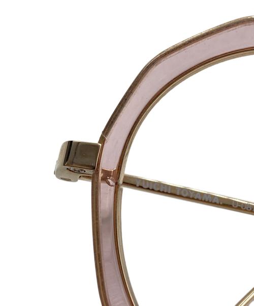 YUICHI TOYAMA（ユウイチトヤマ）YUICHI TOYAMA (ユウイチトヤマ) アイウェア ゴールド サイズ:49-24-145の古着・服飾アイテム