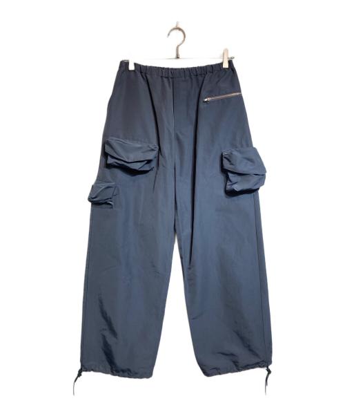 soduk（スドーク）soduk (スドーク) multi pockets cargo pants ブルー サイズ:Sの古着・服飾アイテム