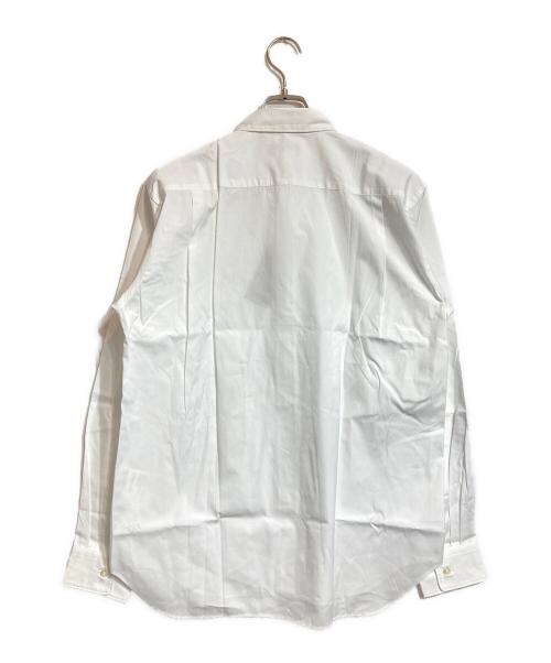 COMME des GARCONS HOMME PLUS（コムデギャルソンオムプリュス）COMME des GARCONS HOMME PLUS (コムデギャルソンオムプリュス) レギュラーカラーシャツ ホワイト サイズ:Mの古着・服飾アイテム