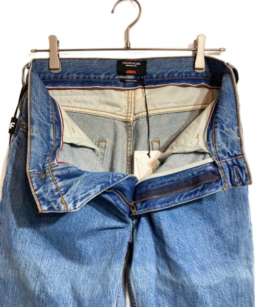 CALVIN KLEIN 205W39NYC（カルバンクライン205W39NYC）CALVIN KLEIN 205W39NYC (カルバンクライン205W39NYC) JAWS (ジョーズ) プリントデニムパンツ インディゴ サイズ:30の古着・服飾アイテム