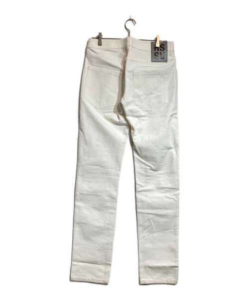 RAF SIMONS（ラフシモンズ）RAF SIMONS (ラフシモンズ) パッチデニムパンツ ホワイト サイズ:W31の古着・服飾アイテム