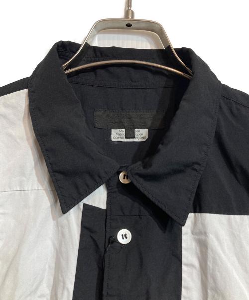 COMME des GARCONS HOMME DEUX（コムデギャルソン オム ドゥ）COMME des GARCONS HOMME DEUX (コムデギャルソン オム ドゥ) パッチワークシャツ ブラック サイズ:Lの古着・服飾アイテム