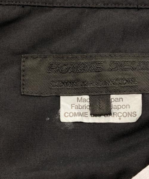 COMME des GARCONS HOMME DEUX（コムデギャルソン オム ドゥ）COMME des GARCONS HOMME DEUX (コムデギャルソン オム ドゥ) パッチワークシャツ ブラック サイズ:Lの古着・服飾アイテム
